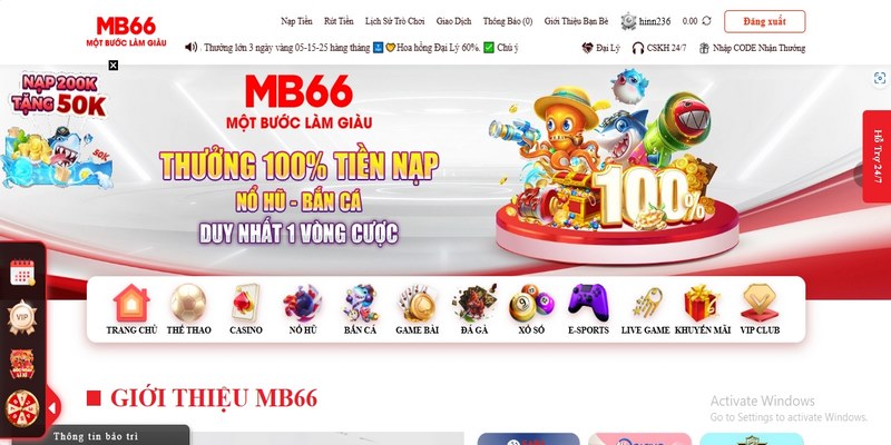 Bắn cá tại MB66 thu hút rất đông đảo thành viên tham gia